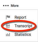 Interactive Transcript