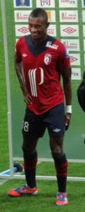 Footballer Salomon Kalou back when he played for Lille. 