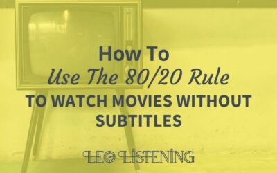 The 80/20 Rule For Subtitle Freedom