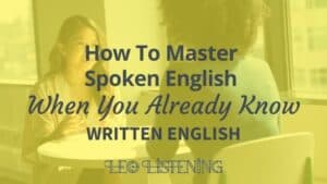how to master spoken English
