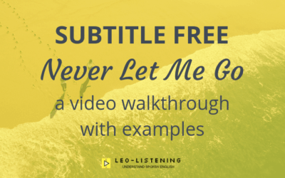 Subtitle Free – “Never Let Me Go”