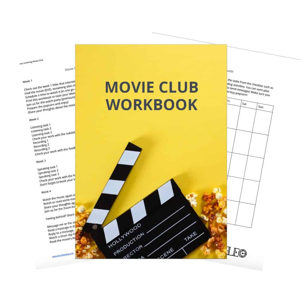 Movie club workbook